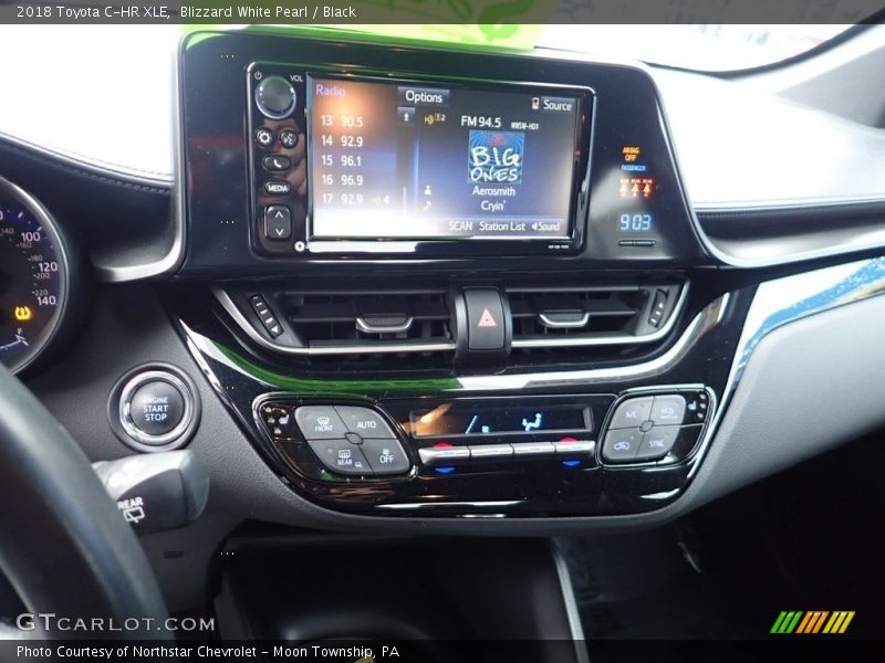Blizzard White Pearl / Black 2018 Toyota C-HR XLE