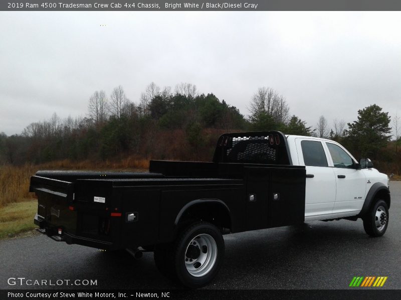 Bright White / Black/Diesel Gray 2019 Ram 4500 Tradesman Crew Cab 4x4 Chassis
