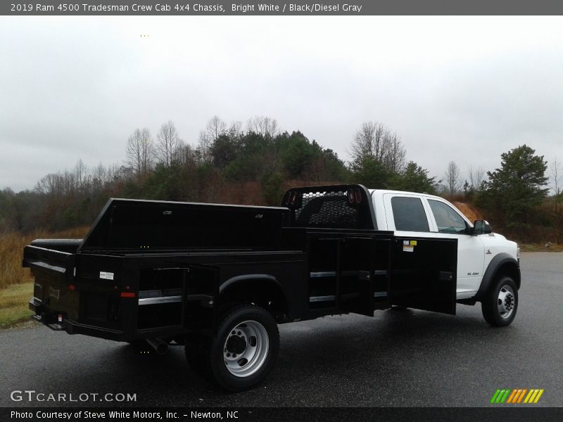 Bright White / Black/Diesel Gray 2019 Ram 4500 Tradesman Crew Cab 4x4 Chassis