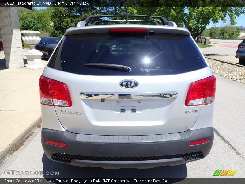 Bright Silver / Black 2013 Kia Sorento EX AWD