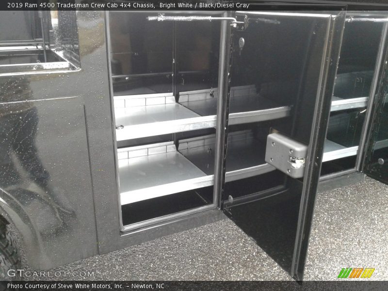 Bright White / Black/Diesel Gray 2019 Ram 4500 Tradesman Crew Cab 4x4 Chassis
