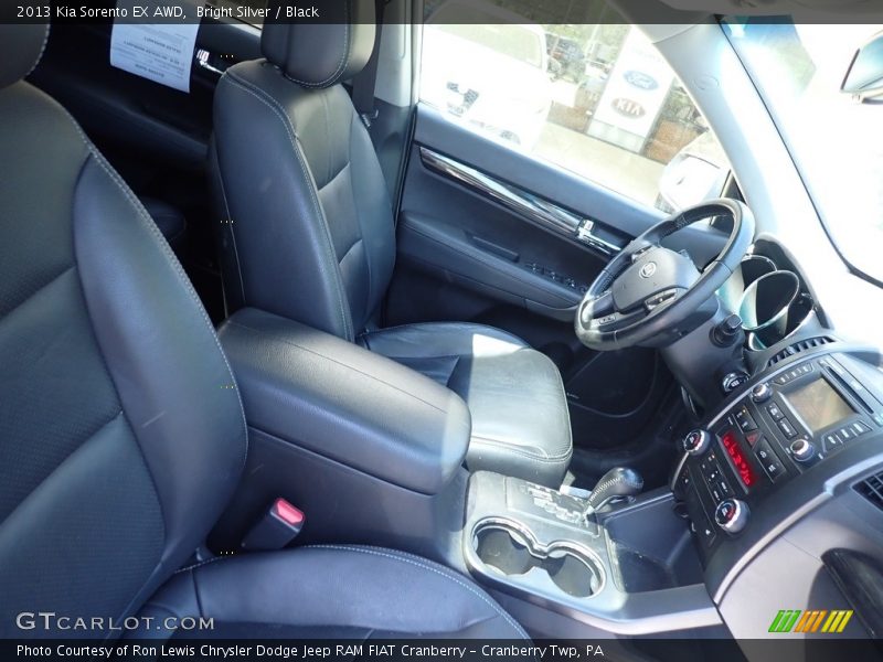 Bright Silver / Black 2013 Kia Sorento EX AWD
