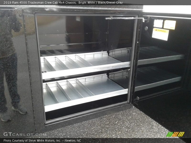 Bright White / Black/Diesel Gray 2019 Ram 4500 Tradesman Crew Cab 4x4 Chassis