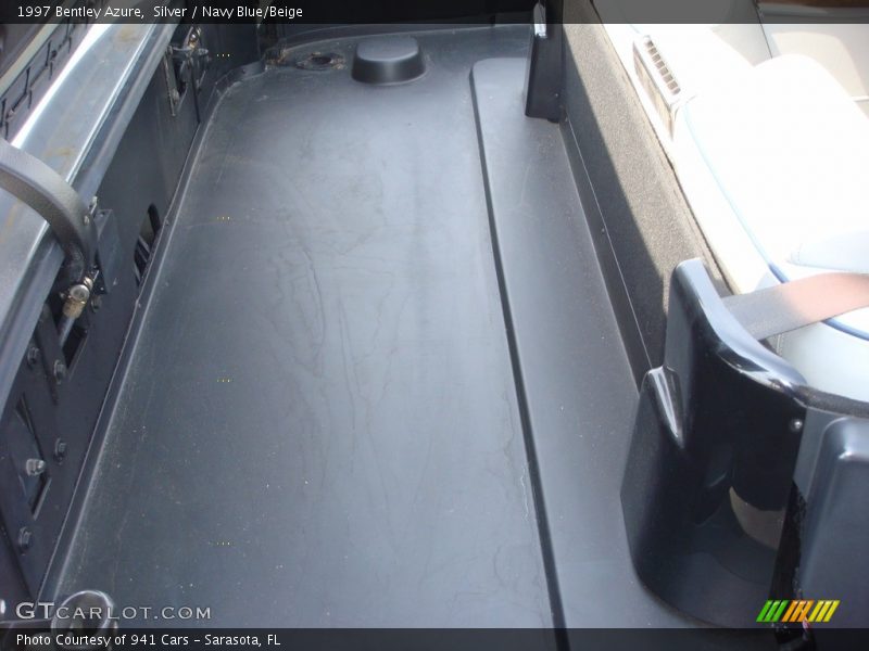 Silver / Navy Blue/Beige 1997 Bentley Azure