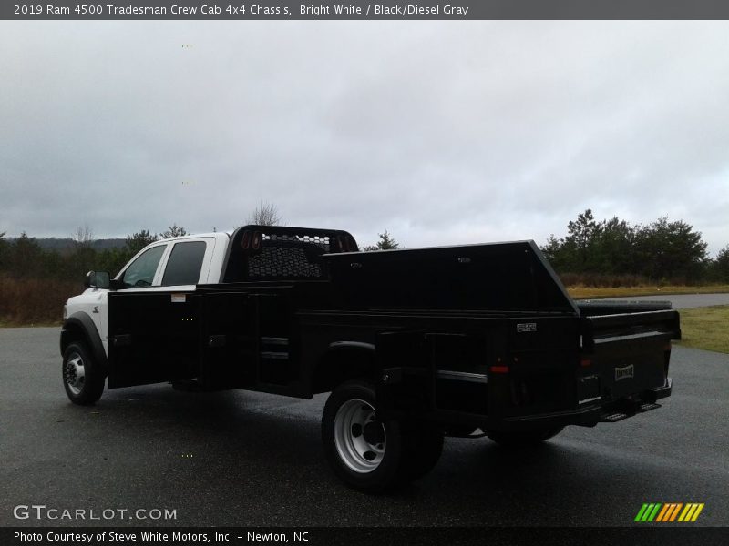 Bright White / Black/Diesel Gray 2019 Ram 4500 Tradesman Crew Cab 4x4 Chassis