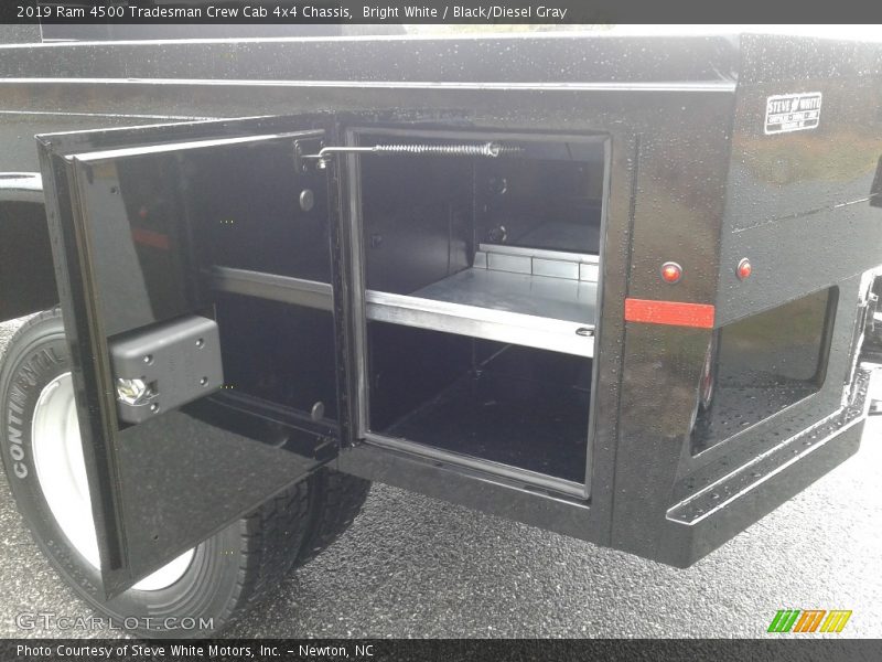 Bright White / Black/Diesel Gray 2019 Ram 4500 Tradesman Crew Cab 4x4 Chassis
