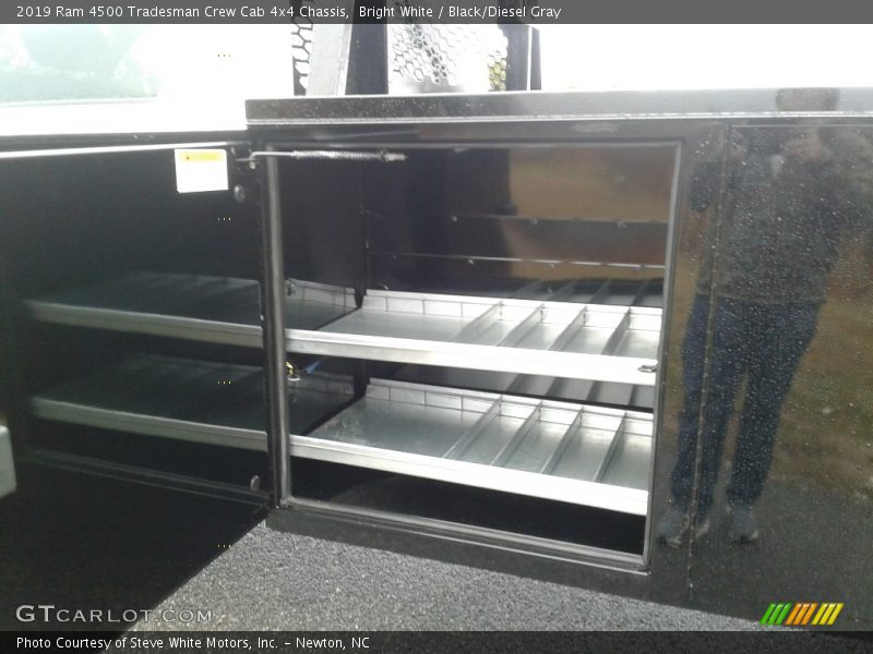Bright White / Black/Diesel Gray 2019 Ram 4500 Tradesman Crew Cab 4x4 Chassis