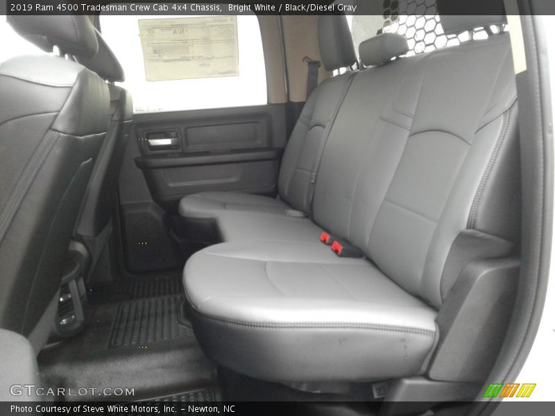 Bright White / Black/Diesel Gray 2019 Ram 4500 Tradesman Crew Cab 4x4 Chassis