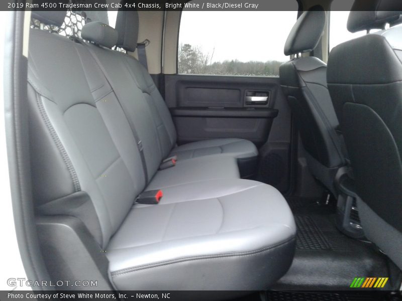 Bright White / Black/Diesel Gray 2019 Ram 4500 Tradesman Crew Cab 4x4 Chassis