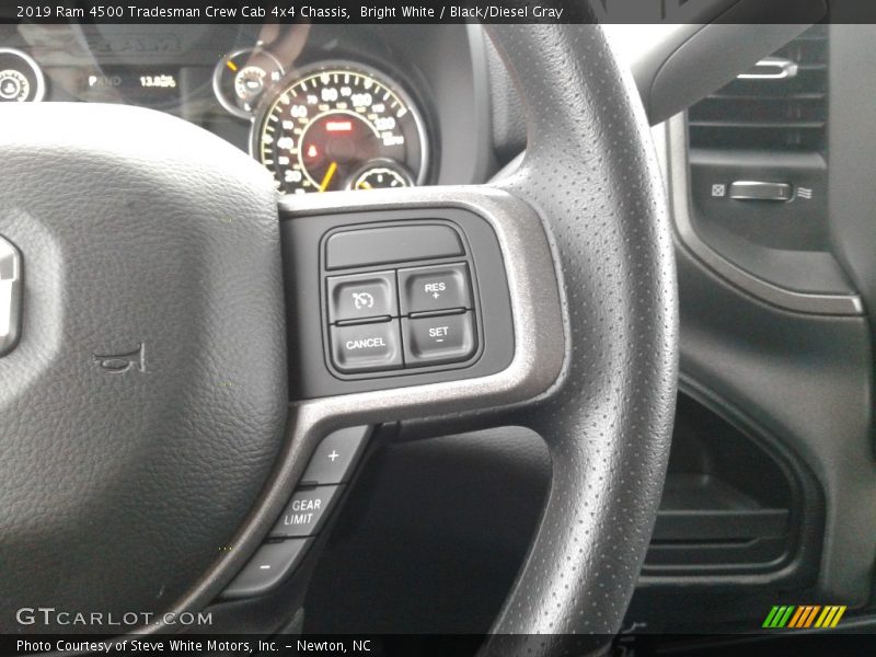 Bright White / Black/Diesel Gray 2019 Ram 4500 Tradesman Crew Cab 4x4 Chassis