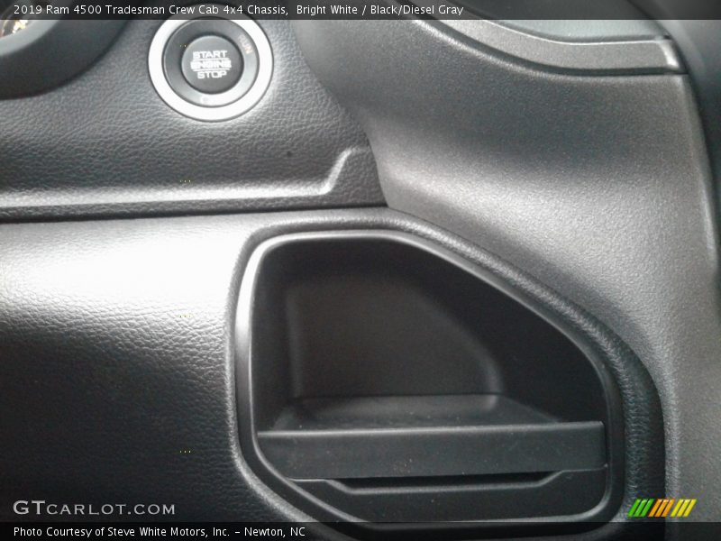 Bright White / Black/Diesel Gray 2019 Ram 4500 Tradesman Crew Cab 4x4 Chassis