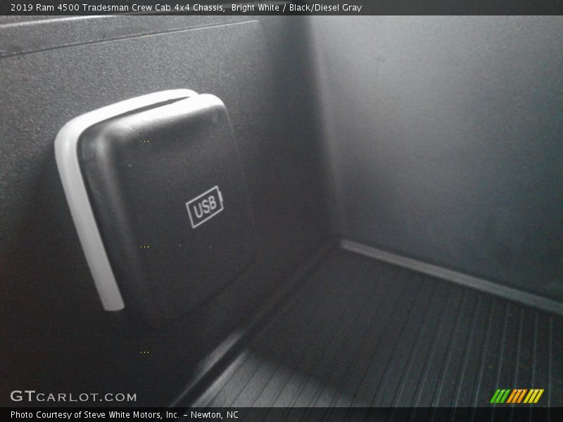 Bright White / Black/Diesel Gray 2019 Ram 4500 Tradesman Crew Cab 4x4 Chassis