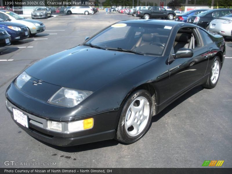 Charcoal Black Pearl / Black 1990 Nissan 300ZX GS