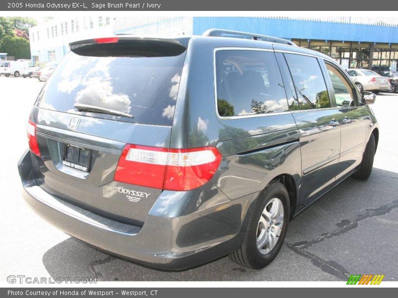 Sage Brush Pearl / Ivory 2005 Honda Odyssey EX-L