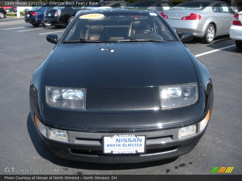 Charcoal Black Pearl / Black 1990 Nissan 300ZX GS