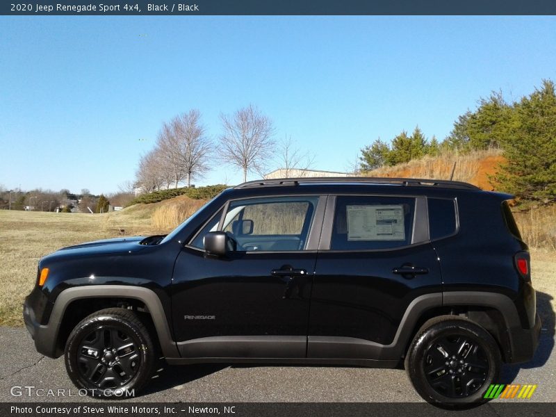Black / Black 2020 Jeep Renegade Sport 4x4