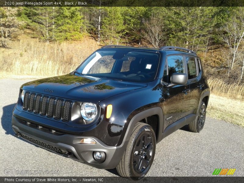 Black / Black 2020 Jeep Renegade Sport 4x4