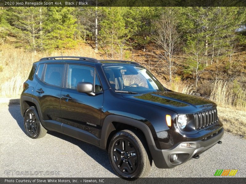 Black / Black 2020 Jeep Renegade Sport 4x4