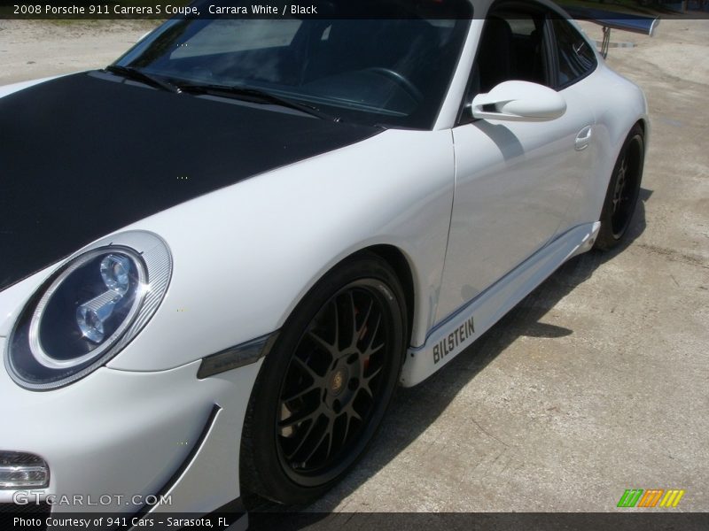 Carrara White / Black 2008 Porsche 911 Carrera S Coupe