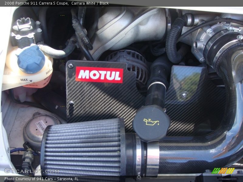 Carrara White / Black 2008 Porsche 911 Carrera S Coupe