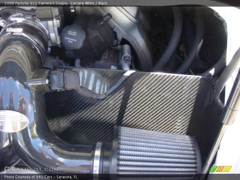 Carrara White / Black 2008 Porsche 911 Carrera S Coupe