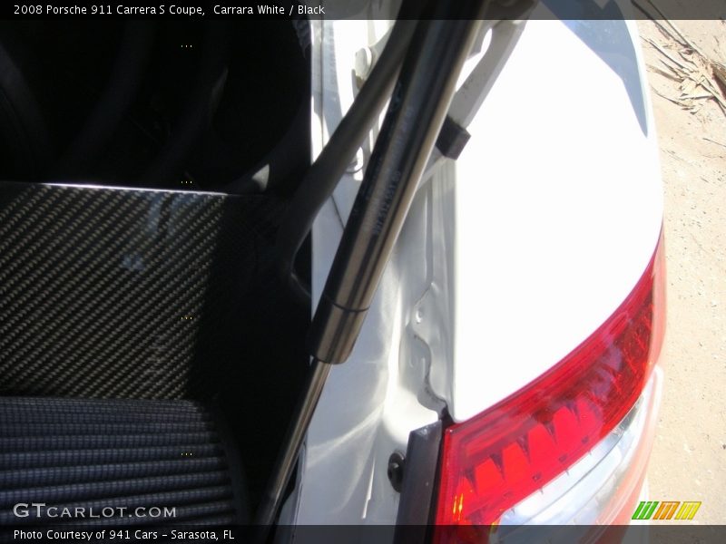 Carrara White / Black 2008 Porsche 911 Carrera S Coupe