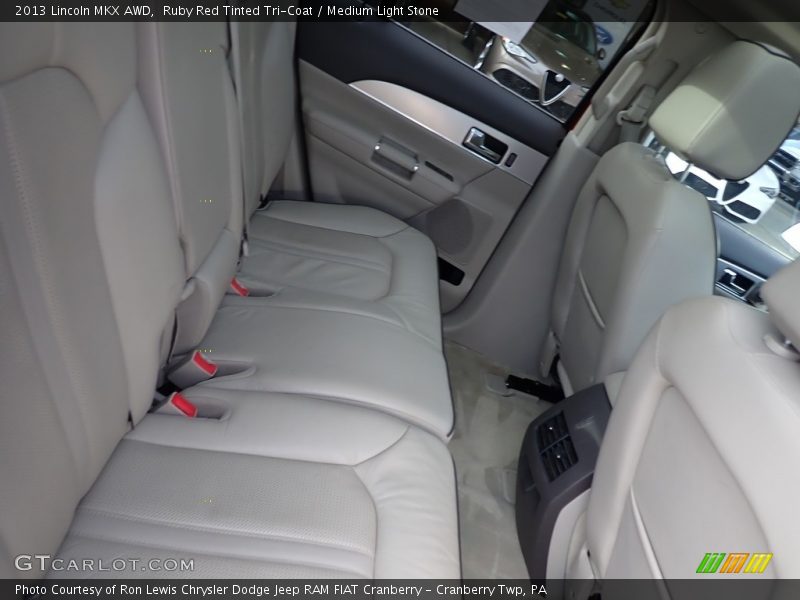 Ruby Red Tinted Tri-Coat / Medium Light Stone 2013 Lincoln MKX AWD