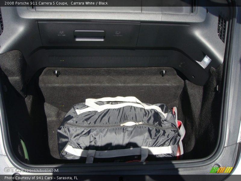 Carrara White / Black 2008 Porsche 911 Carrera S Coupe