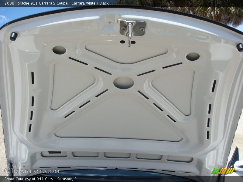 Carrara White / Black 2008 Porsche 911 Carrera S Coupe
