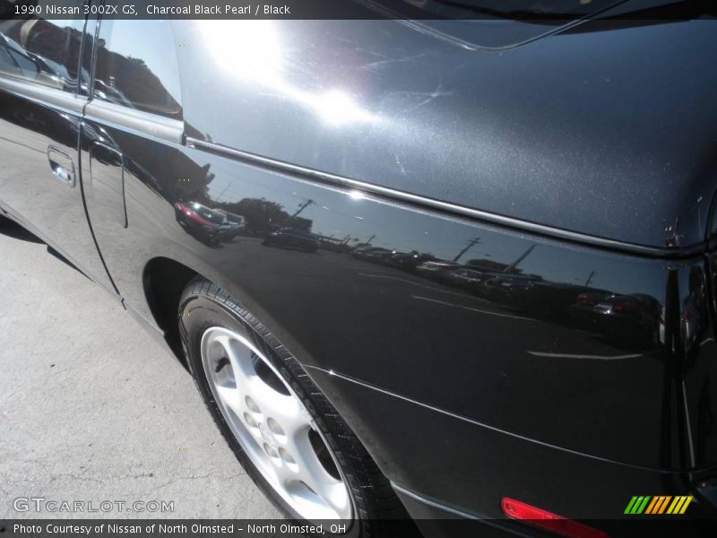 Charcoal Black Pearl / Black 1990 Nissan 300ZX GS