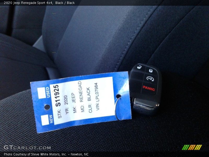 Black / Black 2020 Jeep Renegade Sport 4x4
