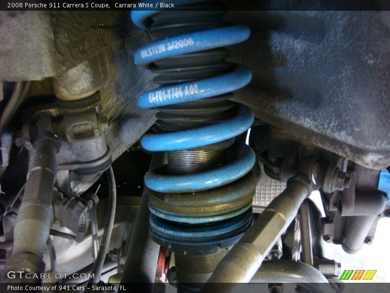 Carrara White / Black 2008 Porsche 911 Carrera S Coupe