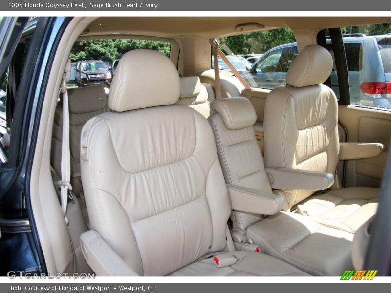 Sage Brush Pearl / Ivory 2005 Honda Odyssey EX-L