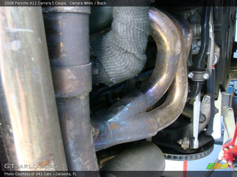 Carrara White / Black 2008 Porsche 911 Carrera S Coupe