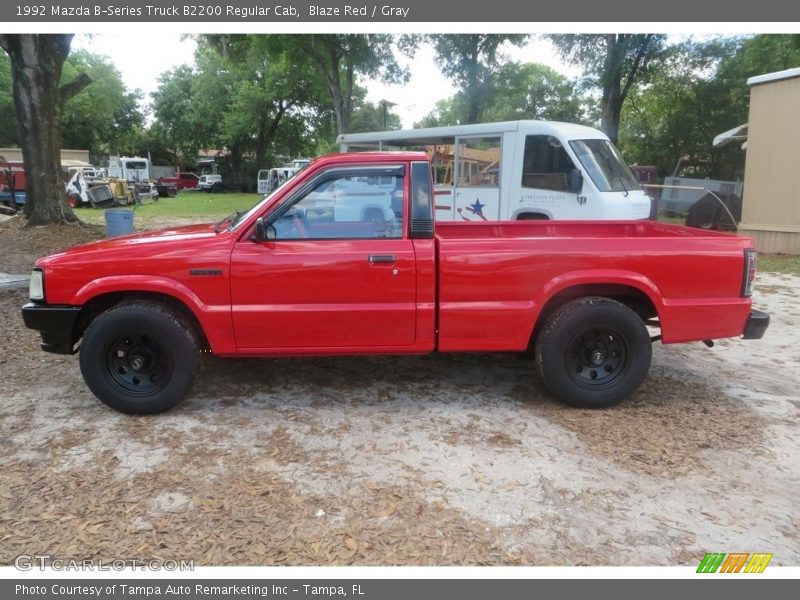  1992 B-Series Truck B2200 Regular Cab Blaze Red