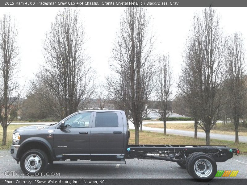 Granite Crystal Metallic / Black/Diesel Gray 2019 Ram 4500 Tradesman Crew Cab 4x4 Chassis