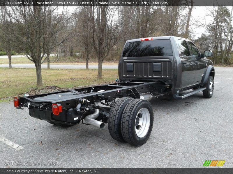 Granite Crystal Metallic / Black/Diesel Gray 2019 Ram 4500 Tradesman Crew Cab 4x4 Chassis