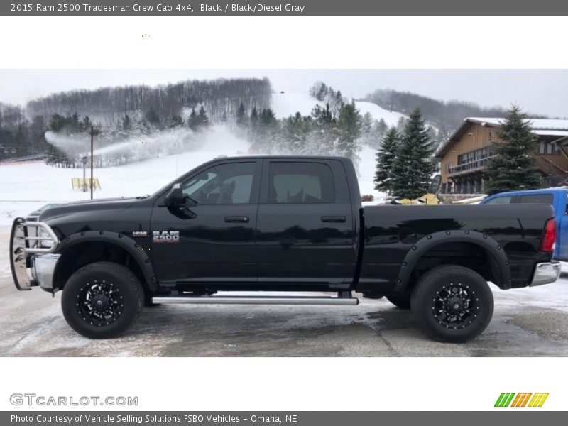 Custom Wheels of 2015 2500 Tradesman Crew Cab 4x4