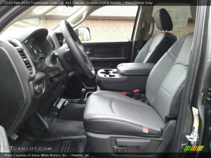 Granite Crystal Metallic / Black/Diesel Gray 2019 Ram 4500 Tradesman Crew Cab 4x4 Chassis