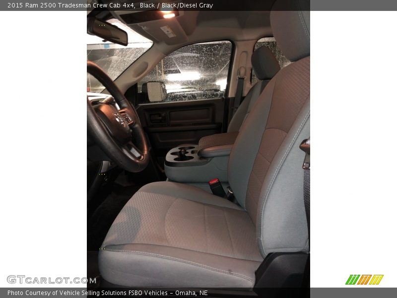 Black / Black/Diesel Gray 2015 Ram 2500 Tradesman Crew Cab 4x4