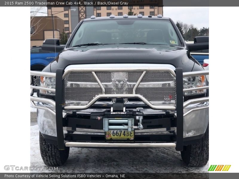 Black / Black/Diesel Gray 2015 Ram 2500 Tradesman Crew Cab 4x4
