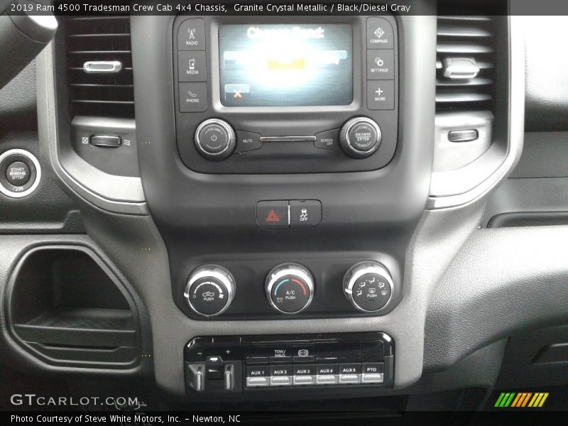 Granite Crystal Metallic / Black/Diesel Gray 2019 Ram 4500 Tradesman Crew Cab 4x4 Chassis