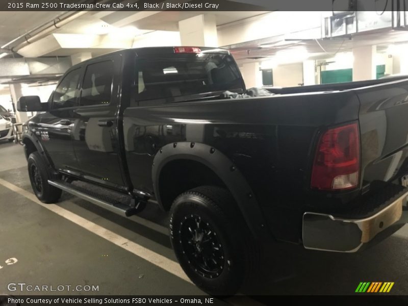 Black / Black/Diesel Gray 2015 Ram 2500 Tradesman Crew Cab 4x4