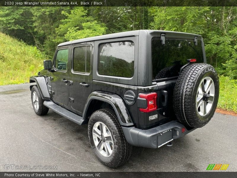 Black / Black 2020 Jeep Wrangler Unlimited Sahara 4x4