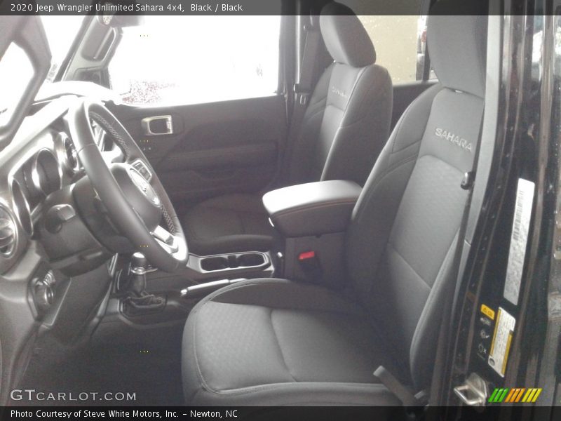 Black / Black 2020 Jeep Wrangler Unlimited Sahara 4x4