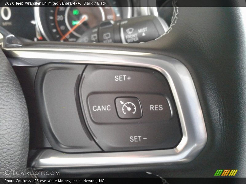Black / Black 2020 Jeep Wrangler Unlimited Sahara 4x4