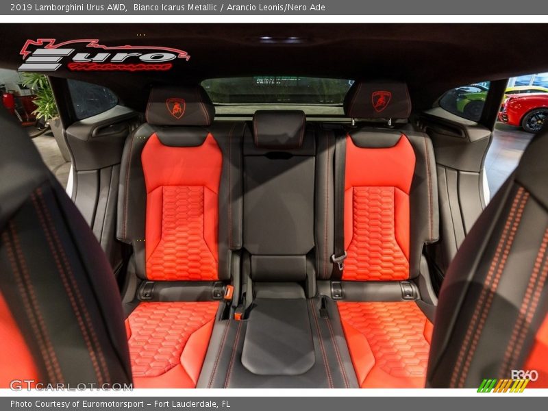 Rear Seat of 2019 Urus AWD