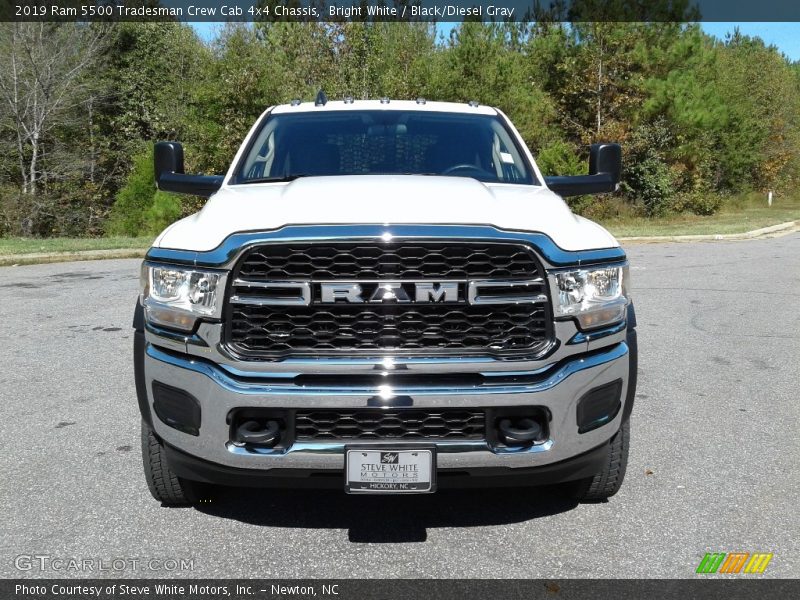 Bright White / Black/Diesel Gray 2019 Ram 5500 Tradesman Crew Cab 4x4 Chassis