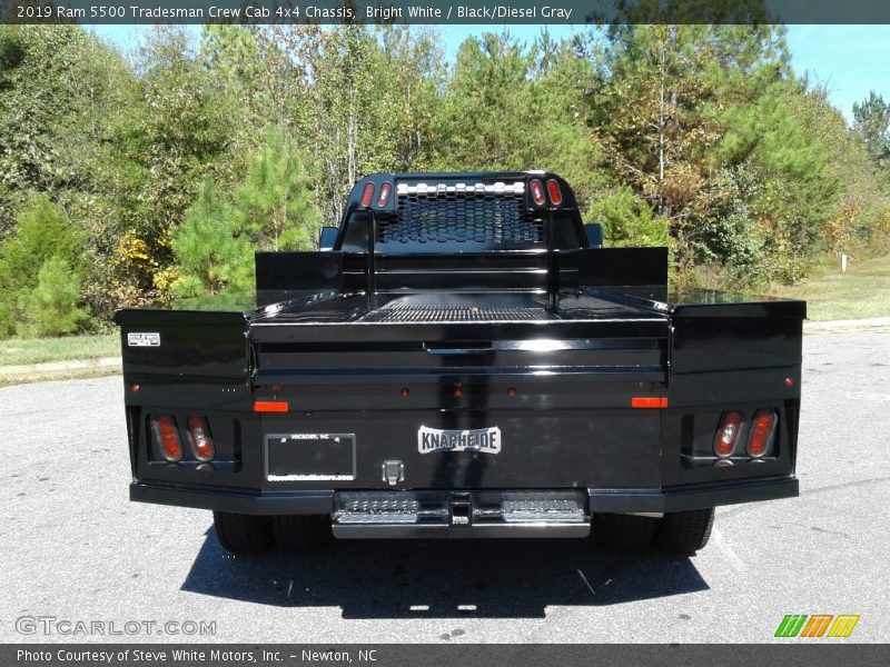 Bright White / Black/Diesel Gray 2019 Ram 5500 Tradesman Crew Cab 4x4 Chassis