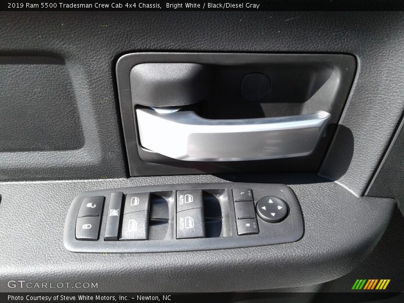Bright White / Black/Diesel Gray 2019 Ram 5500 Tradesman Crew Cab 4x4 Chassis
